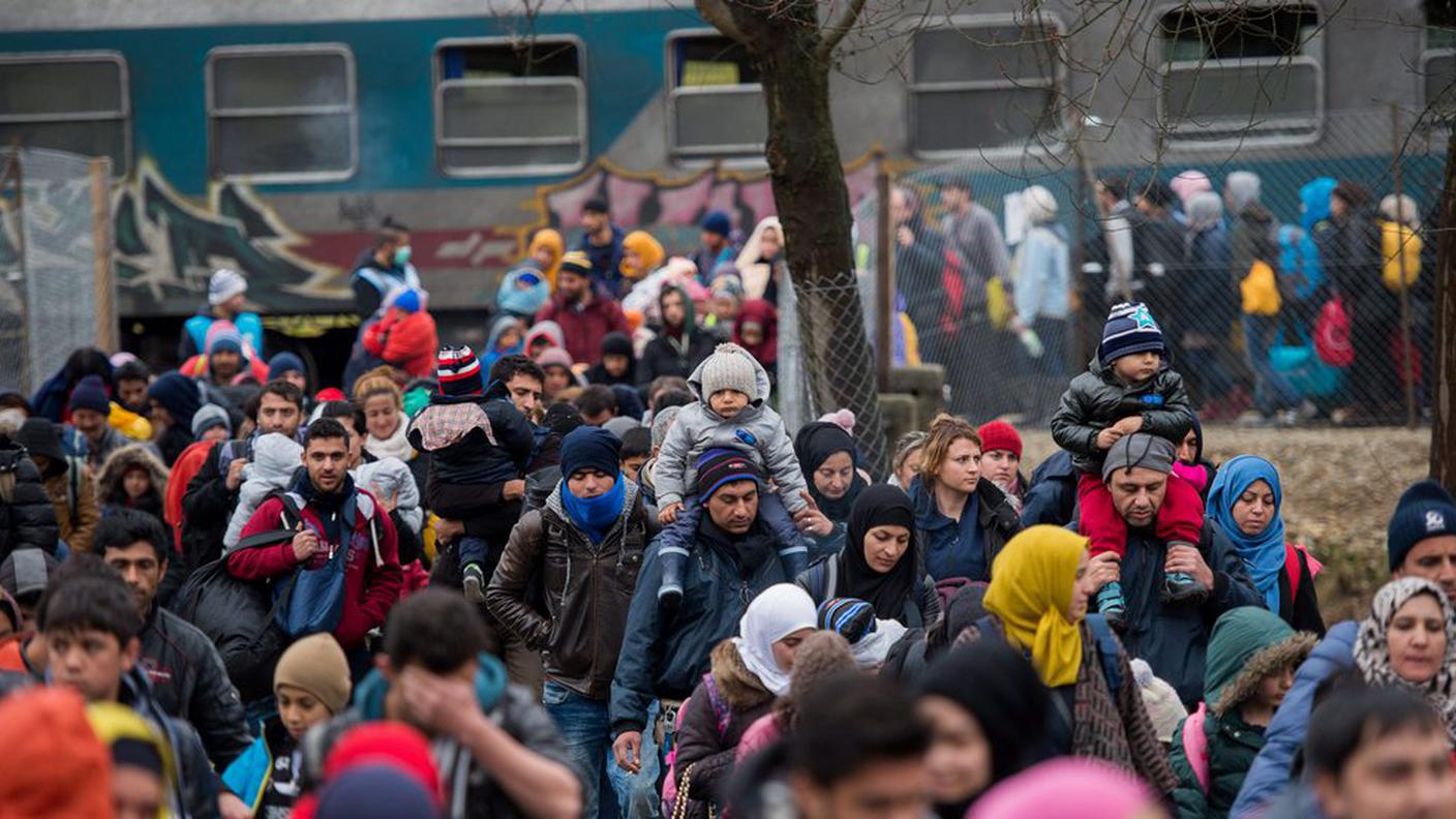 Migranti al confine fra Austria e Slovenia martedì