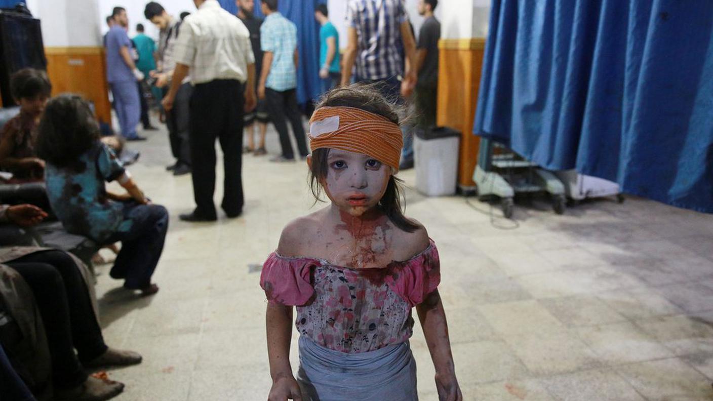Un'immagine del reportage I bambini di Douma, di Abd Doumany, secondo per le storie di attualità