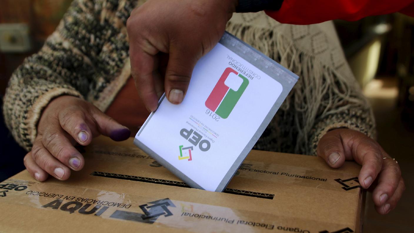 Le urne boliviane hanno respinto un quarto mandato per Morales