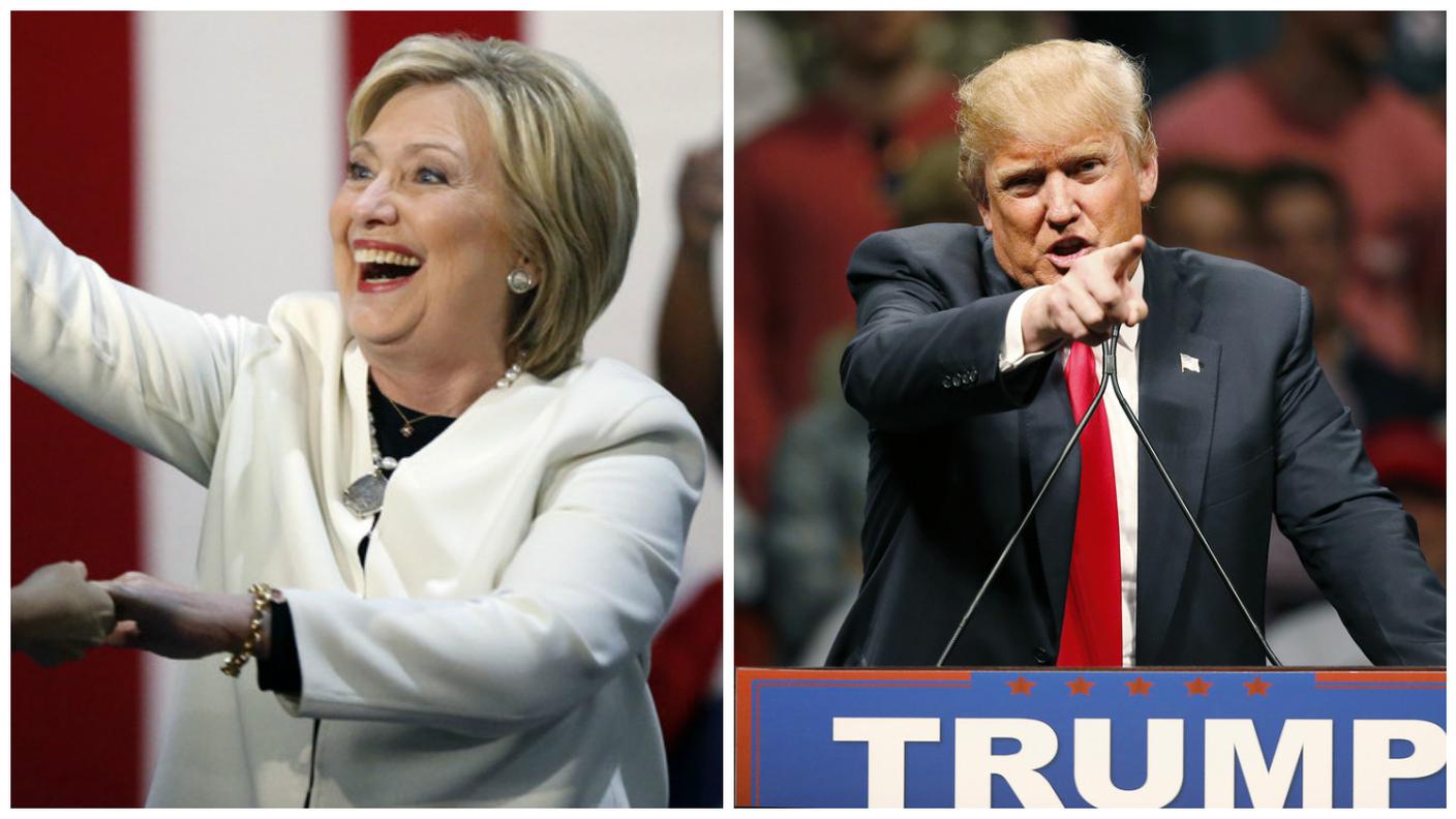 Hillary Clinton e Donald Trump