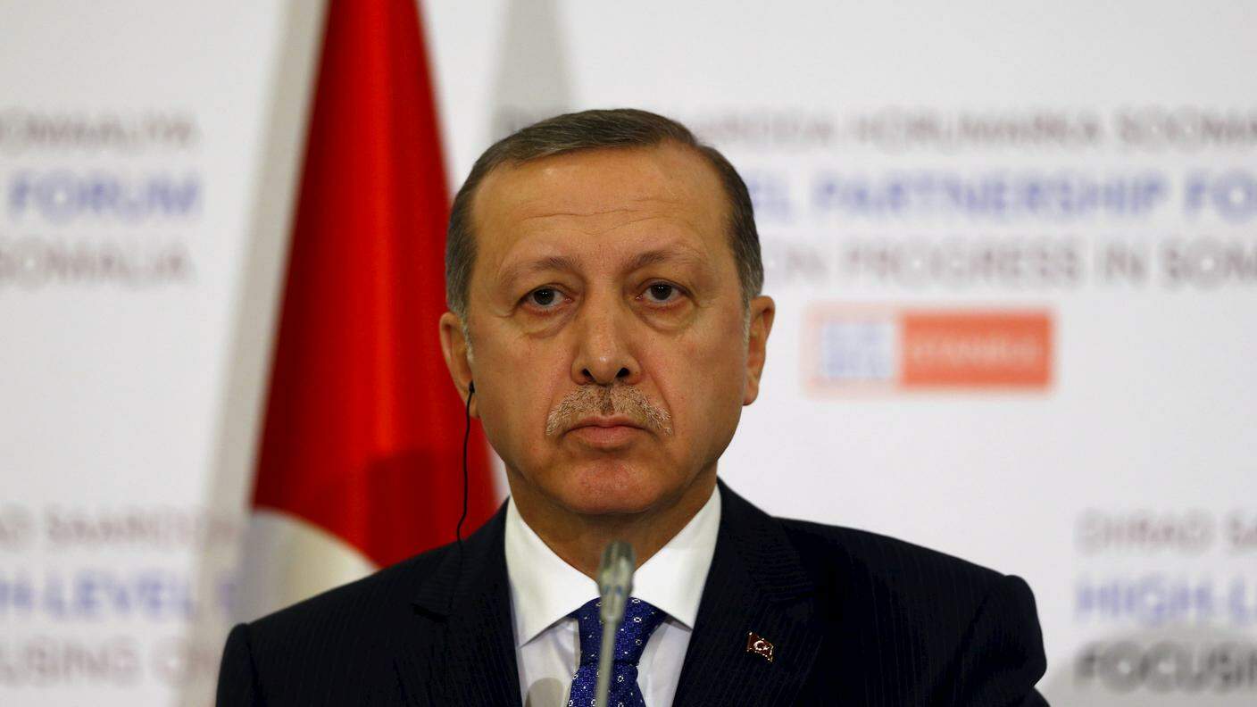 Il presidente turco Recep Tayyip Erdogan