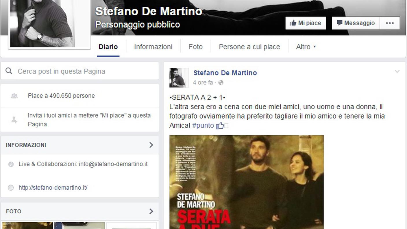 La presa di posizione di De Martino su Facebook