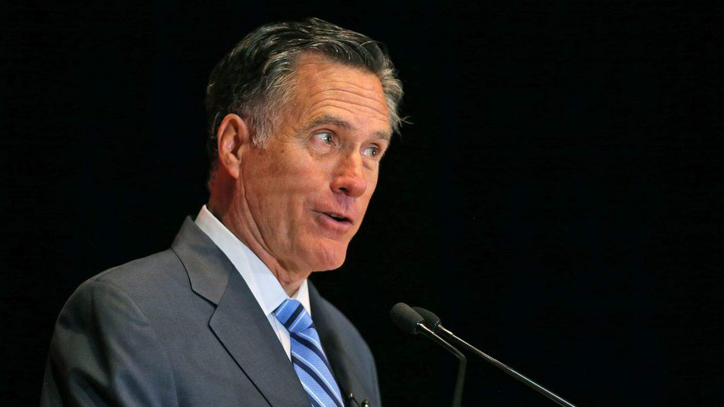  Mitt Romney a Salt Lake City