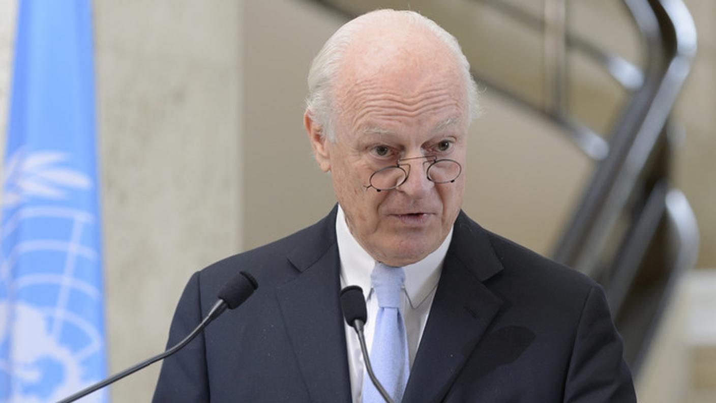 L'inviato dell'ONU per la Siria, Staffan de Mistura