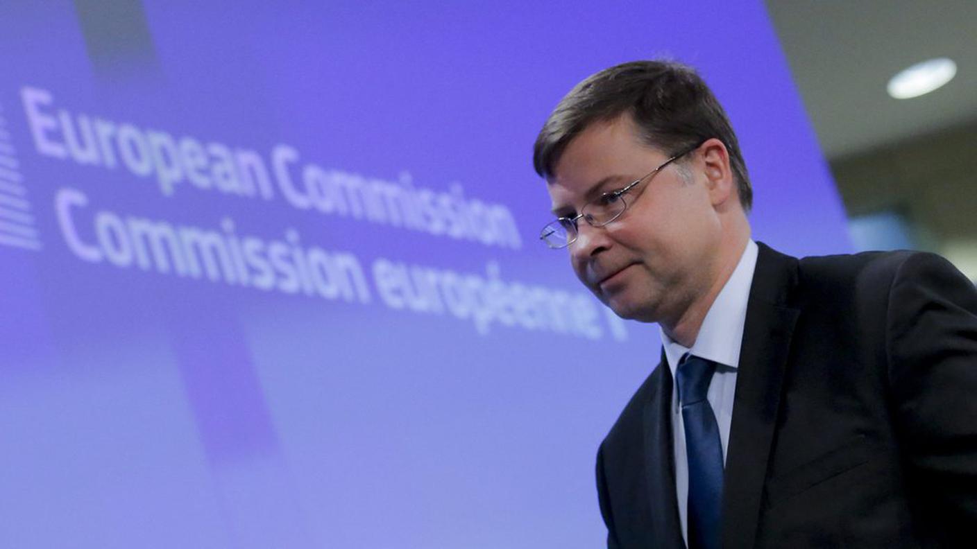 Il vicepresidente della Commissione europea, Valdis Dombrovskis