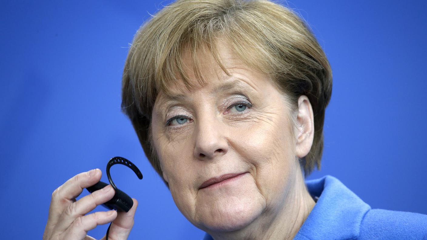 La cancelliera tedesca Angela Merkel