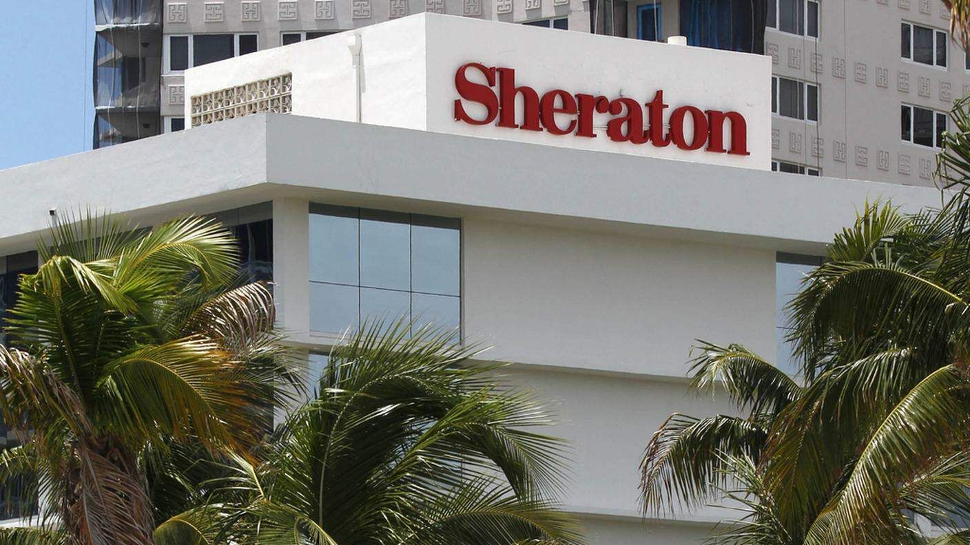 Un hotel Sheraton, marchio che fa capo a Starwood Hotels & Resorts