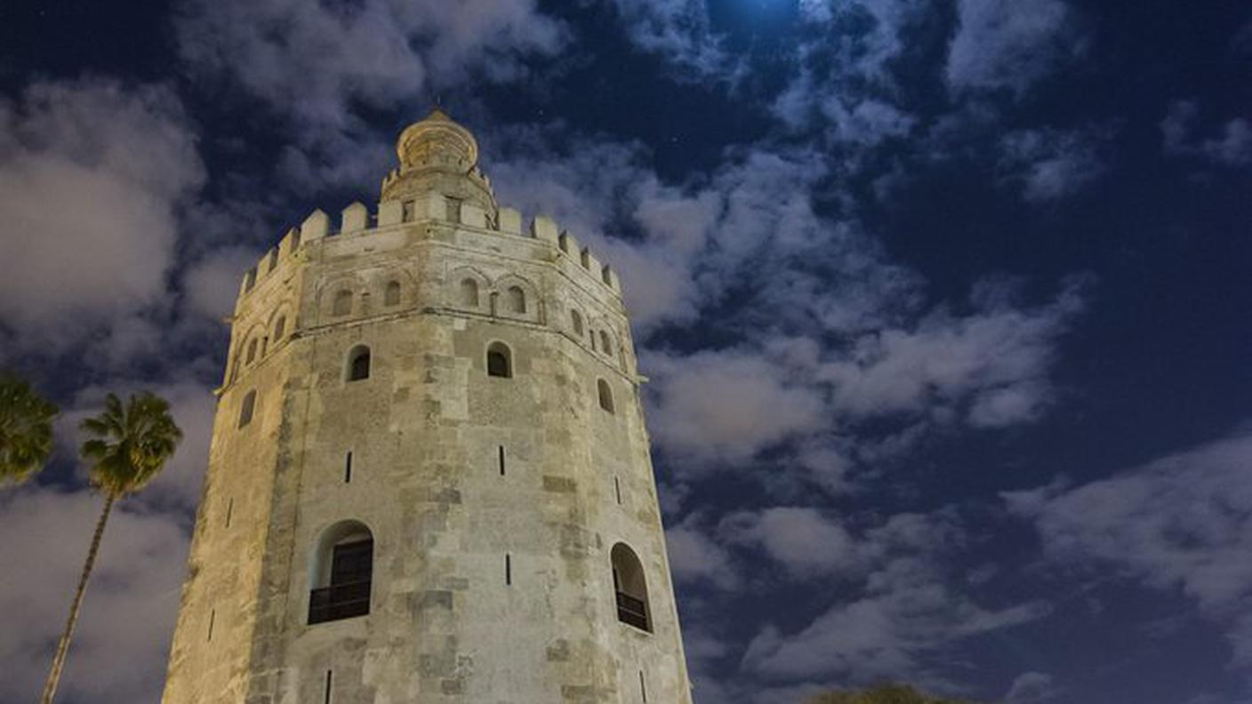 La Torre de Oro a Siviglia, Spagna