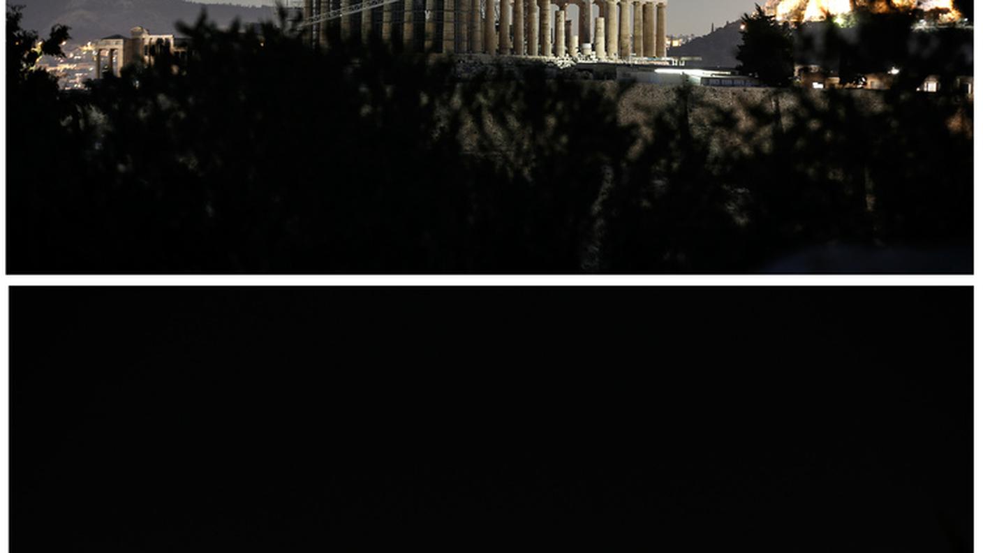 Anche il Partenone ad Atene