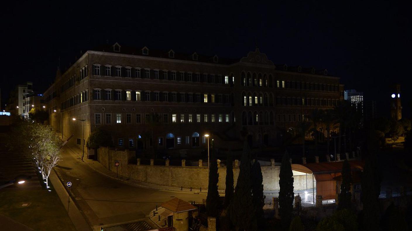 Il palazzo del Governo a Beirut, Libano