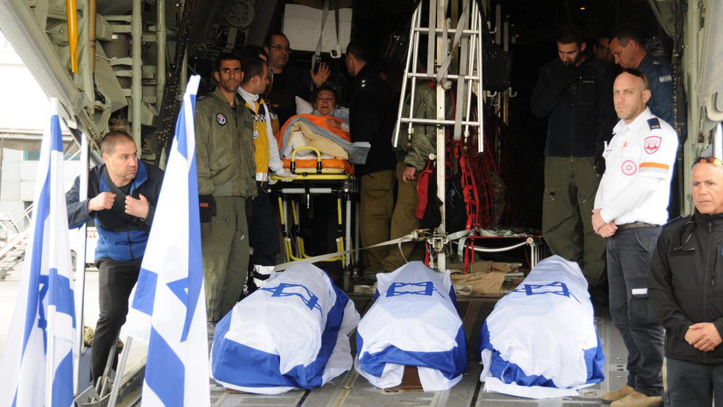 Rimpatriati intanto feriti e morti israeliani