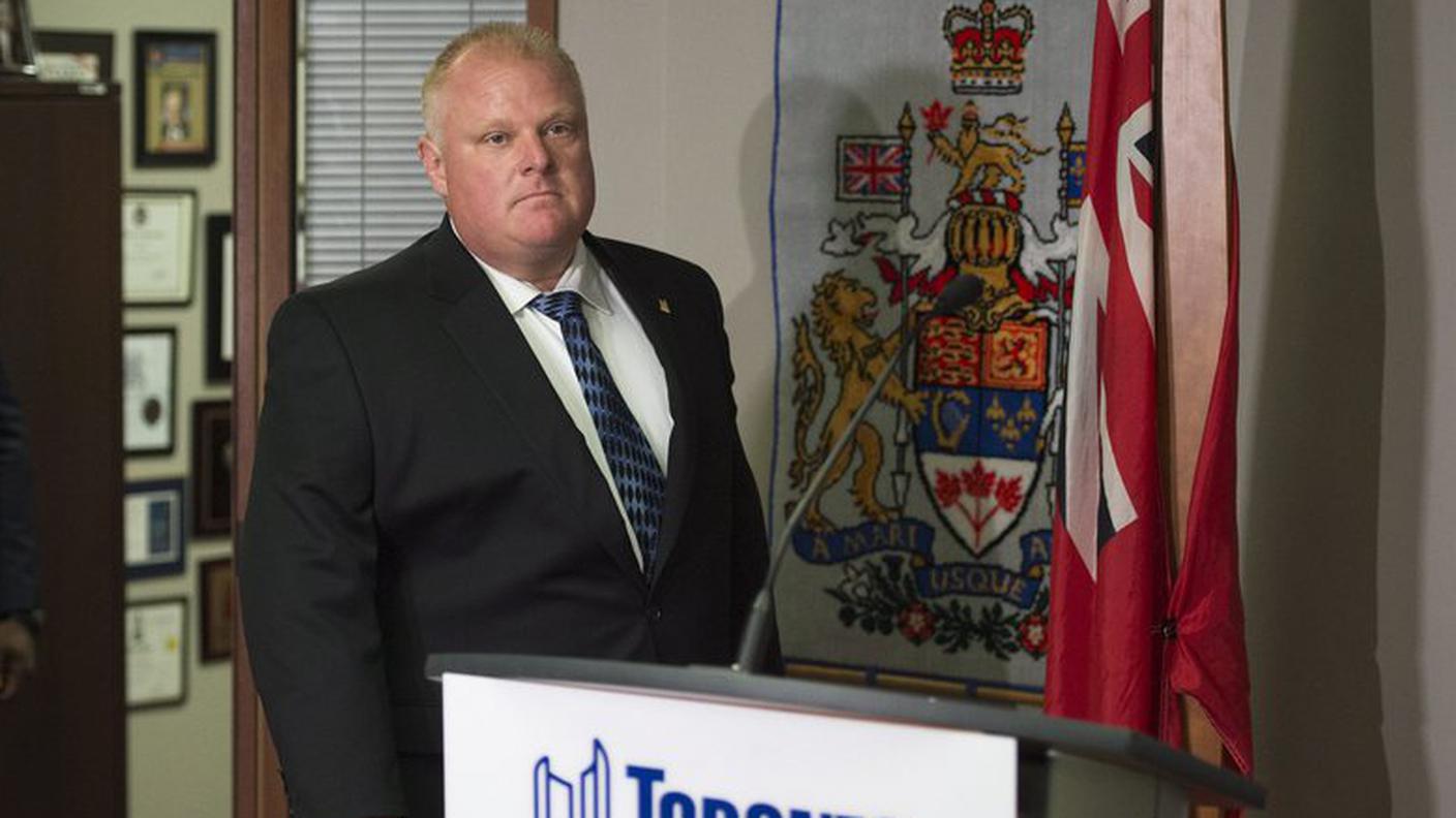 Rob Ford aveva ammesso di aver fumato crack e di aver guidato ubriaco