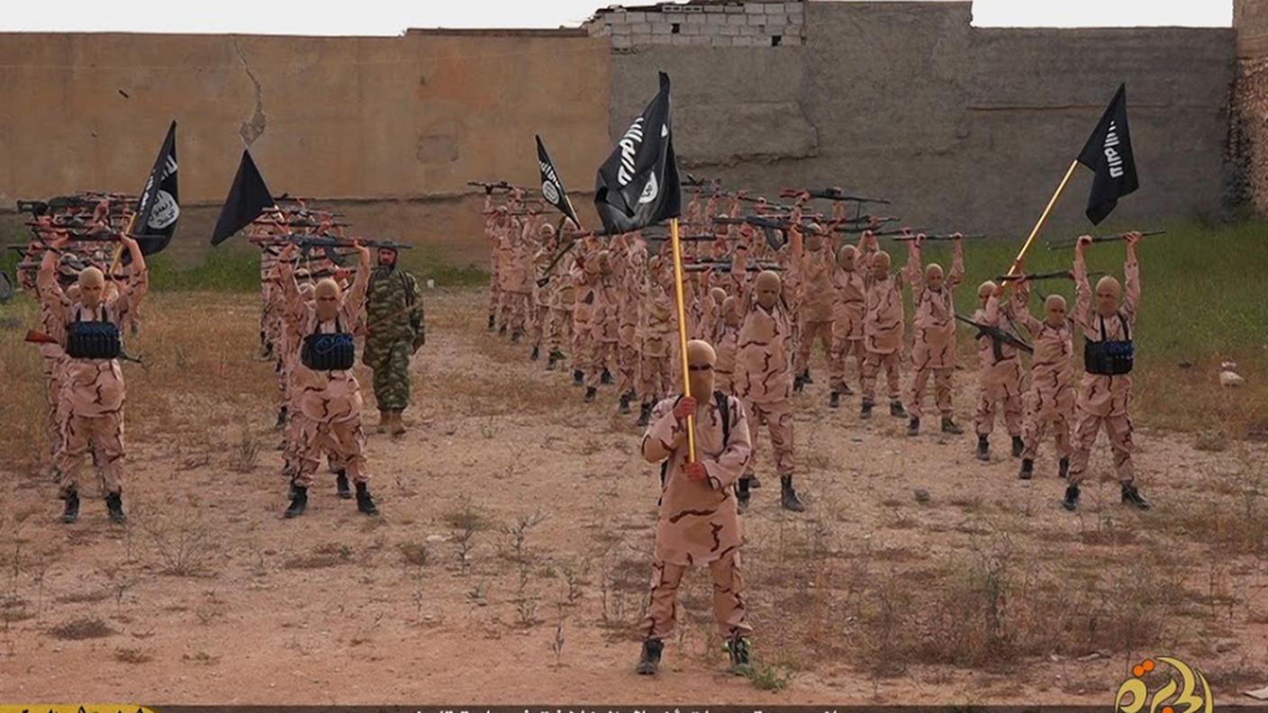 Miliziani dello Stato Islamico in un'immagine postata sui social media