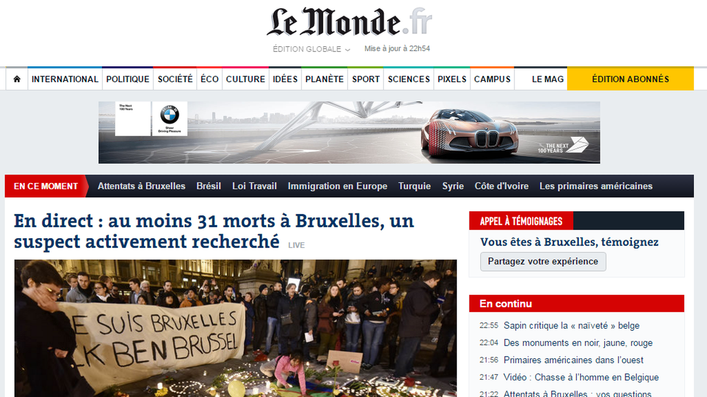 Il francese Le Monde