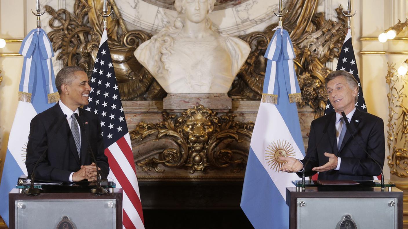 Barak Obama e Mauricio Macri
