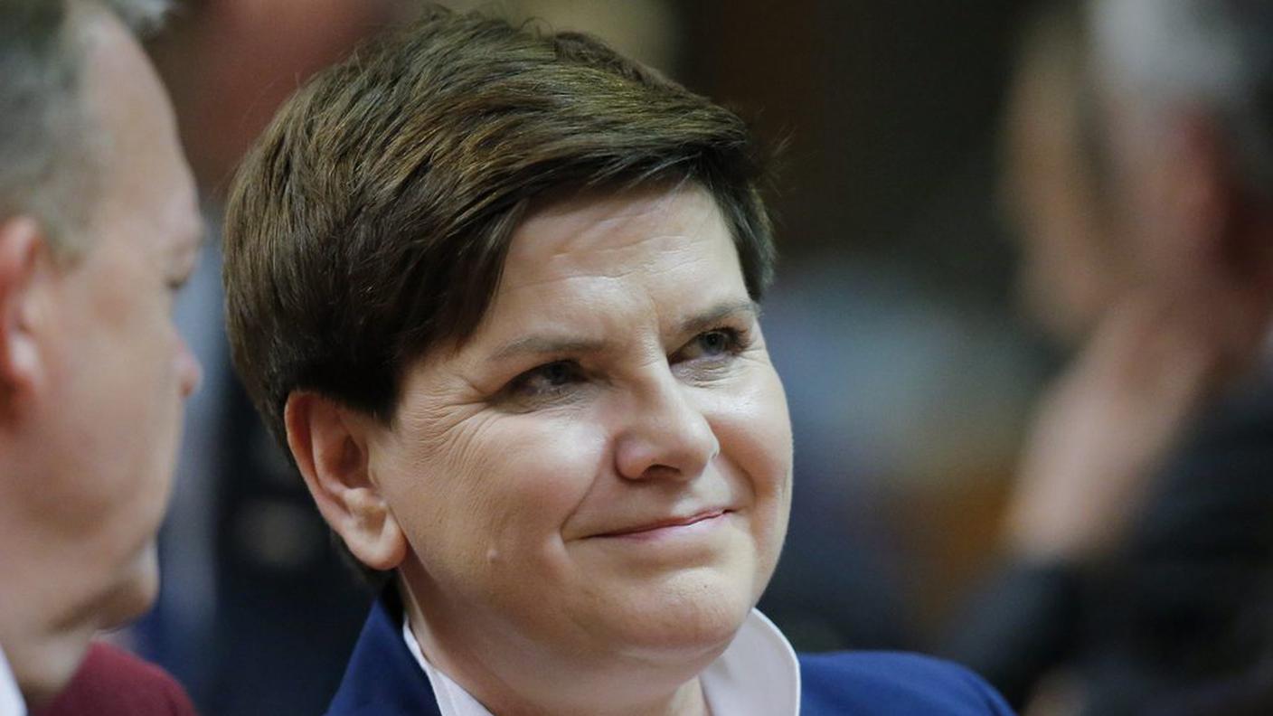 La premier polacca Beata Szydlo