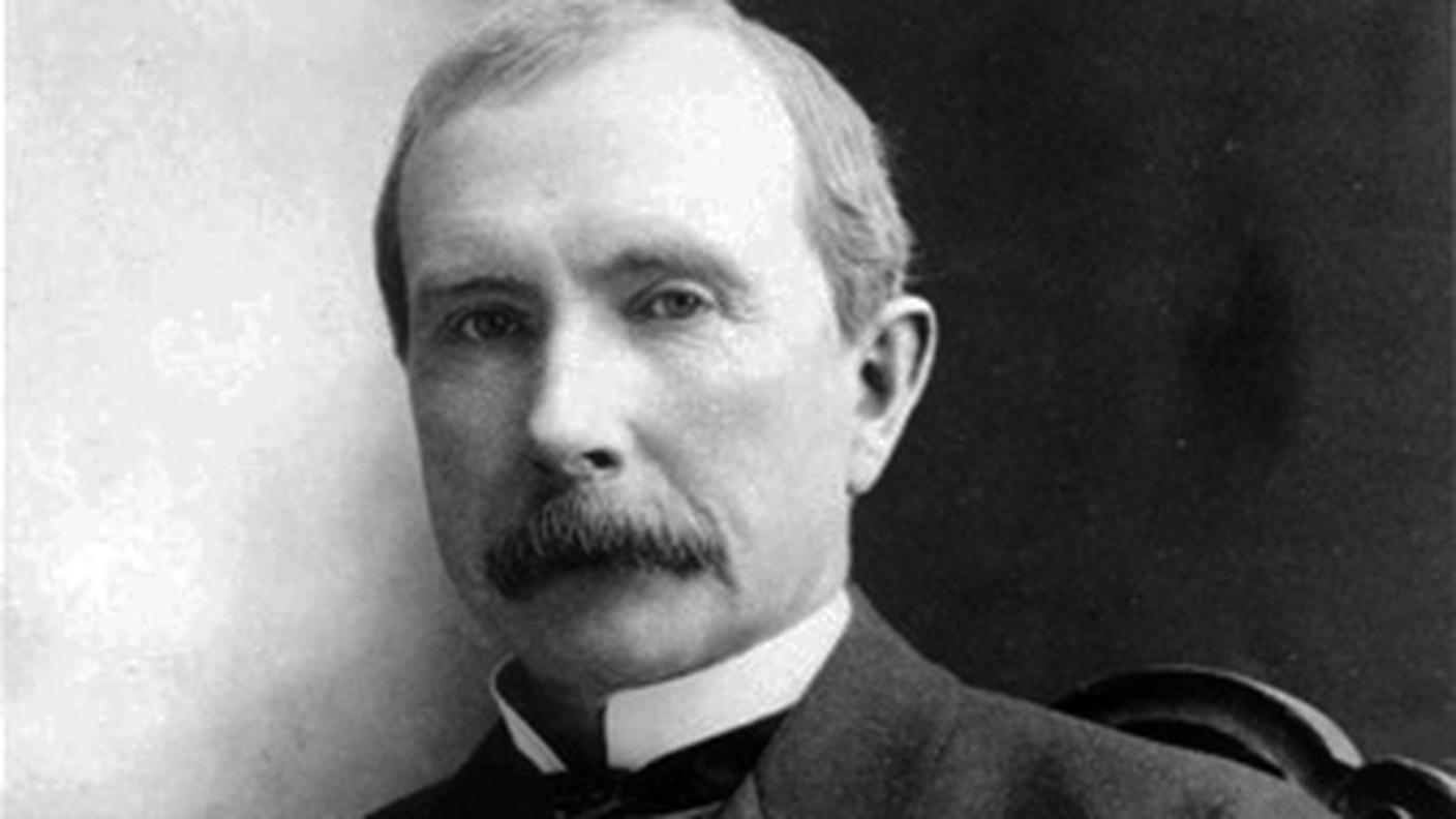 John D. Rockefeller nel 1885