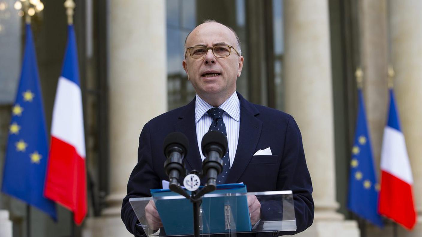 Il ministro dell'Interno, Bernard Cazeneuve