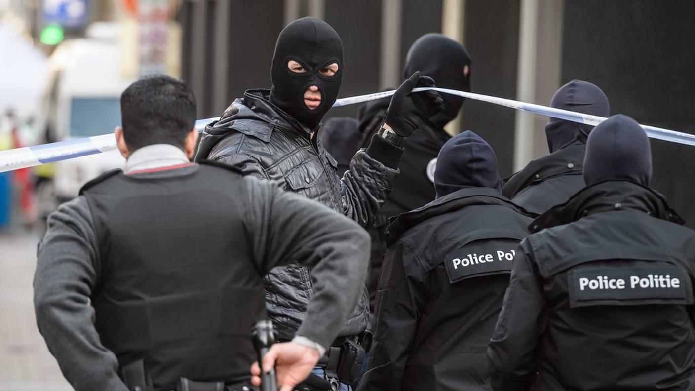 Agenti della polizia belga