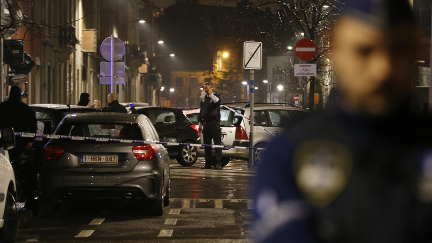 Posto di blocco a Schaerbeek