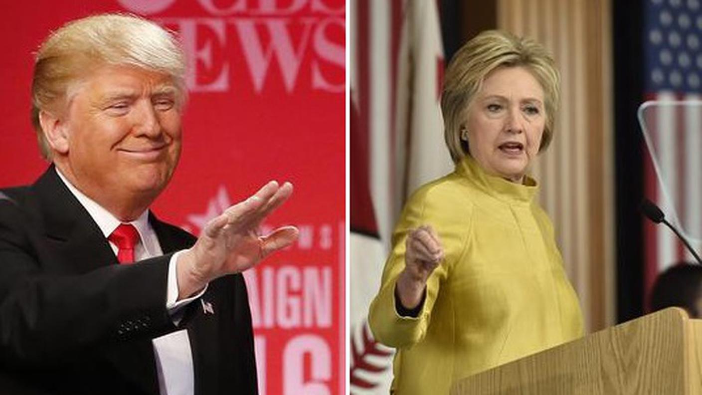 Trump contro Clinton: sfida ancora ipotetica