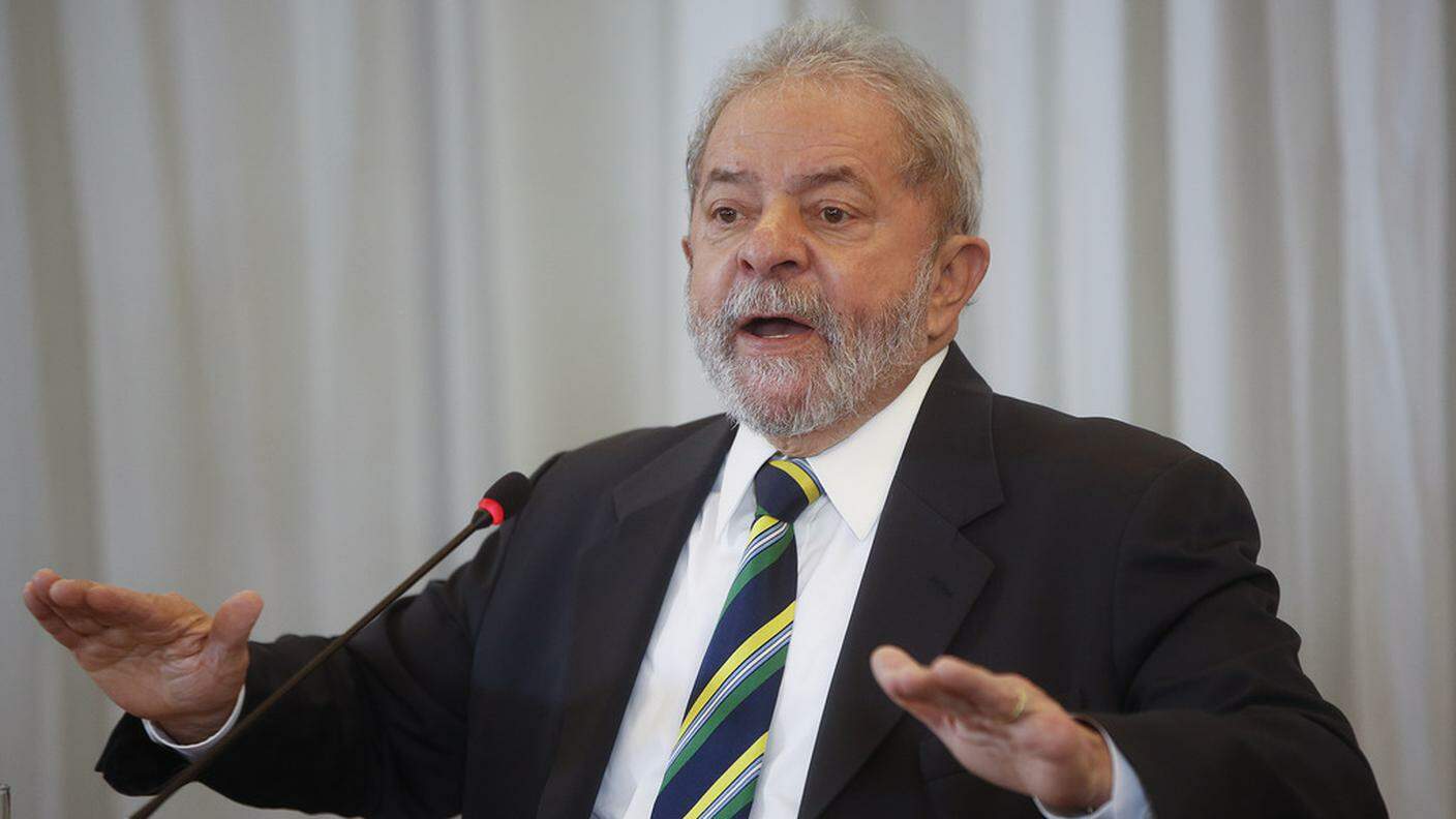 L'ex presidente brasiliano Lula da Silva