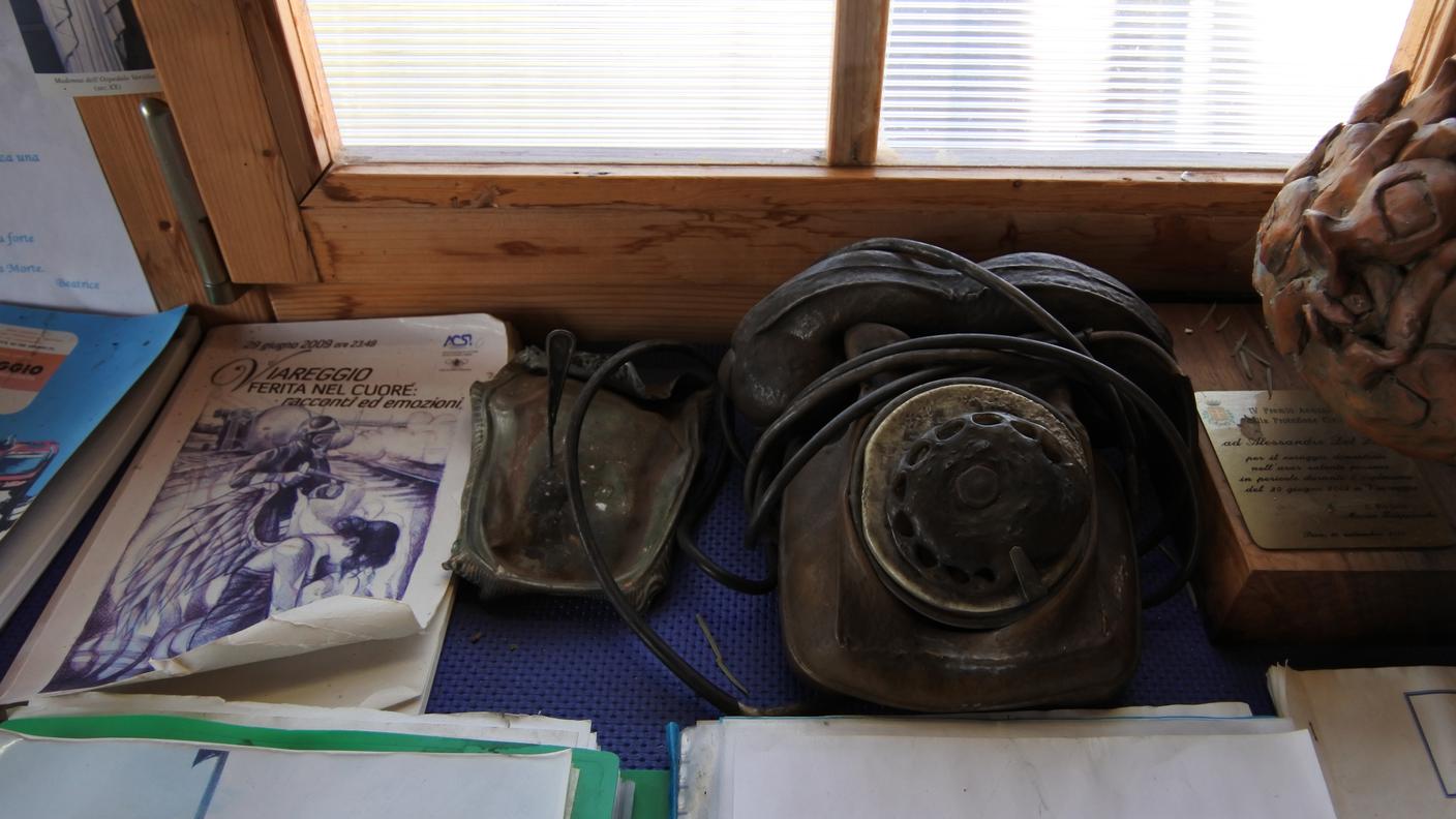 Un telefono "sopravvissuto"