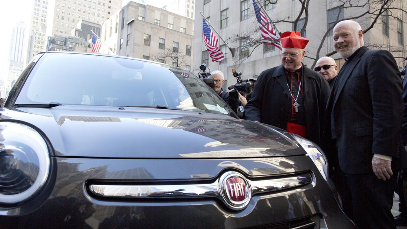 L'auto venduta all'asta