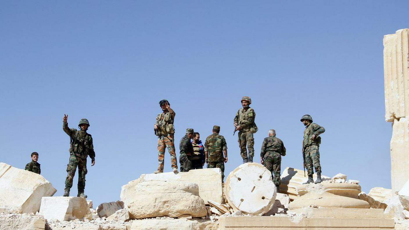 I soldati siriani hanno ripreso Palmira una settimana fa