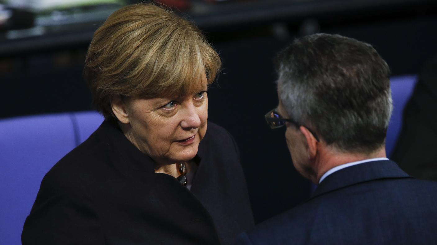 Merkel e De Maiziere