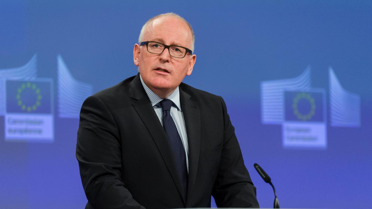 Frans Timmermans, vicepresidente della Commissione europea