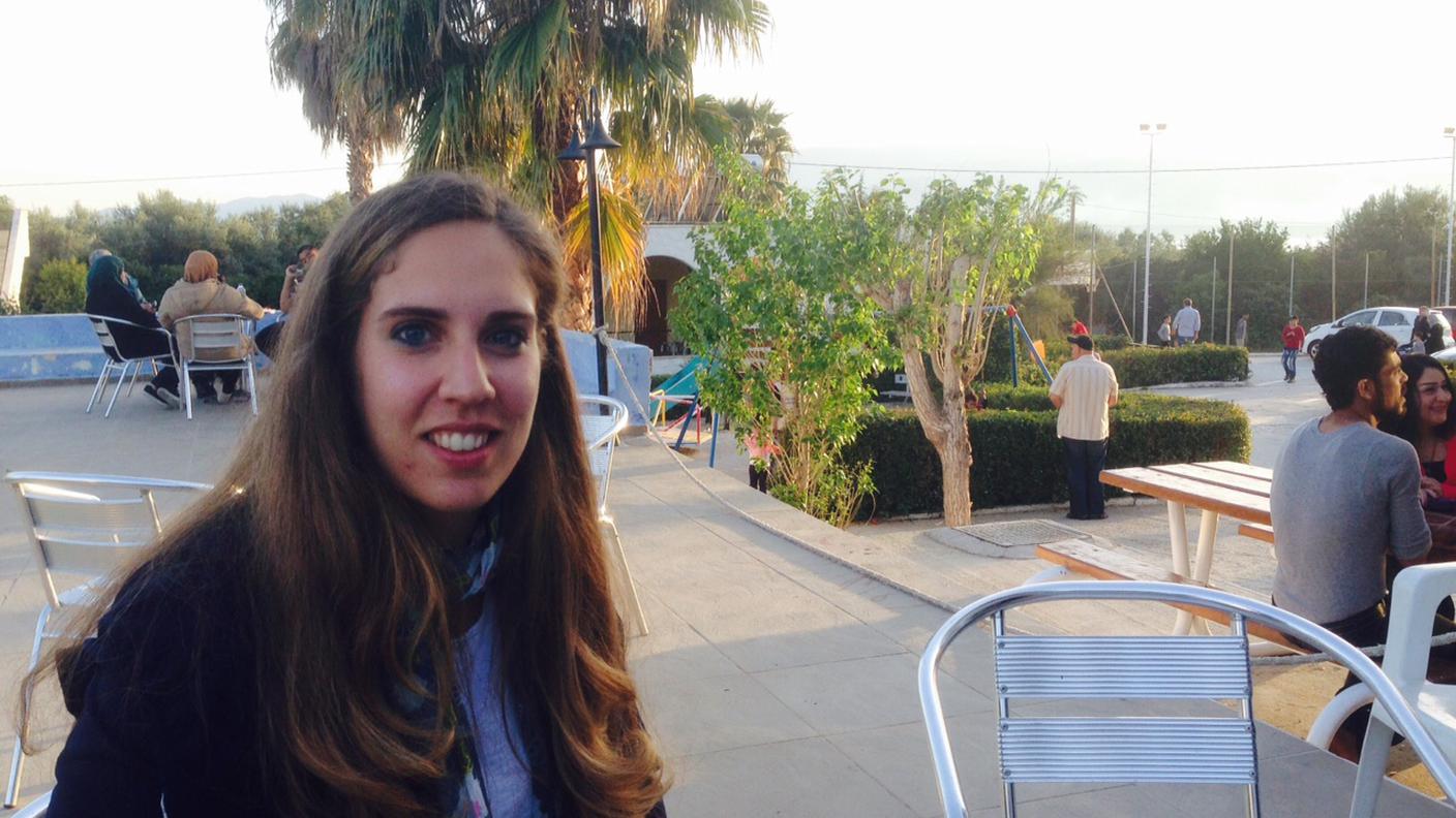 Maristella Tsamatropoulou, portavoce di Caritas Grecia