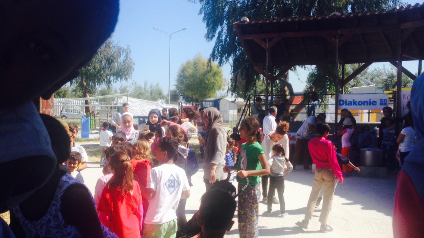 Nel campo di Kara Tepe