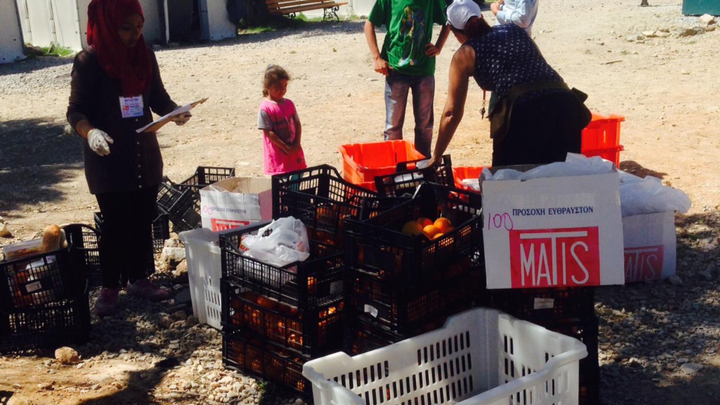 Nel campo di Kara Tepe