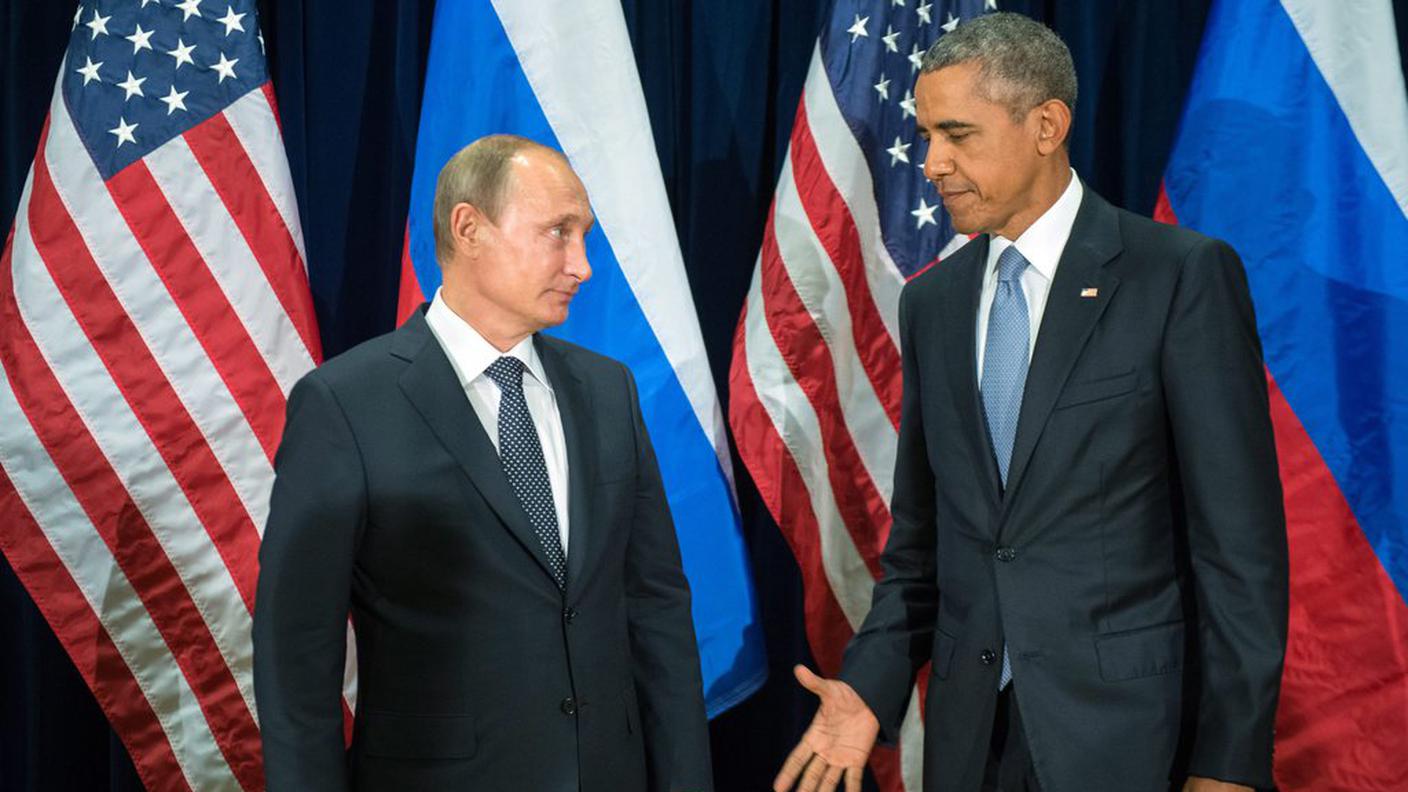 Putin e Obama fotografati il 28 settembre 2015 a New York