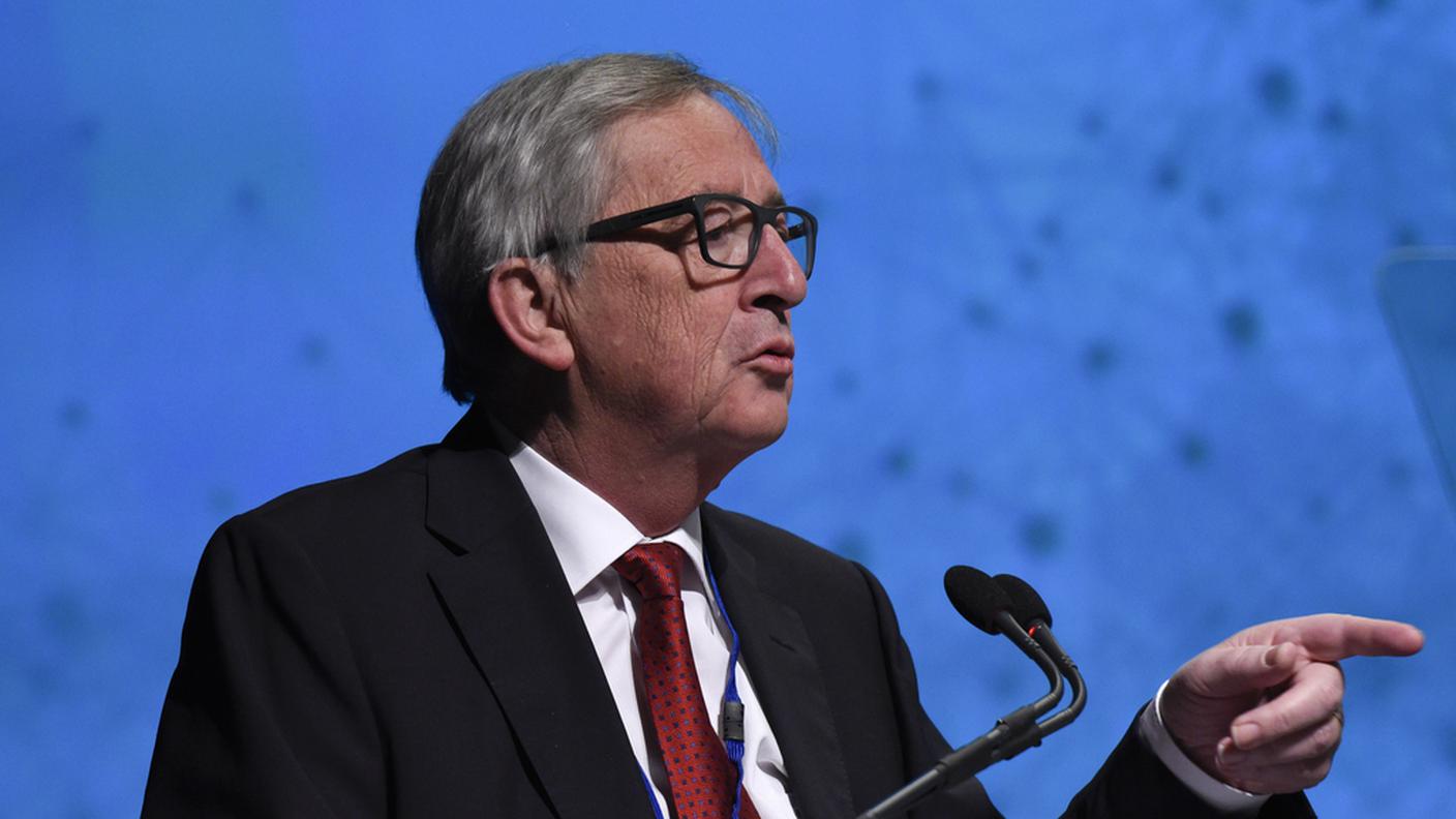 Il presidente della Commissione europea, Jean-Claude Juncker