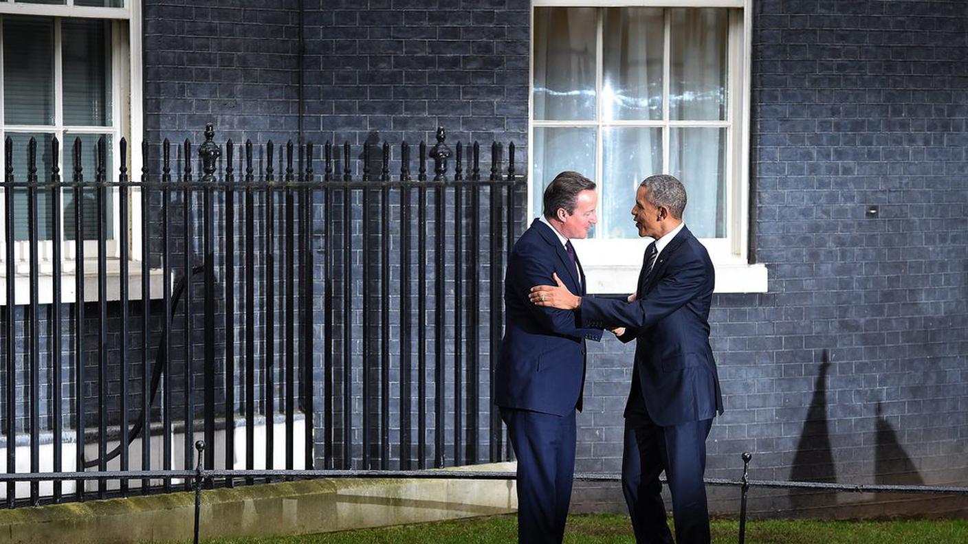 Obama ricevuto da Cameron al numero 10 di Downing Street