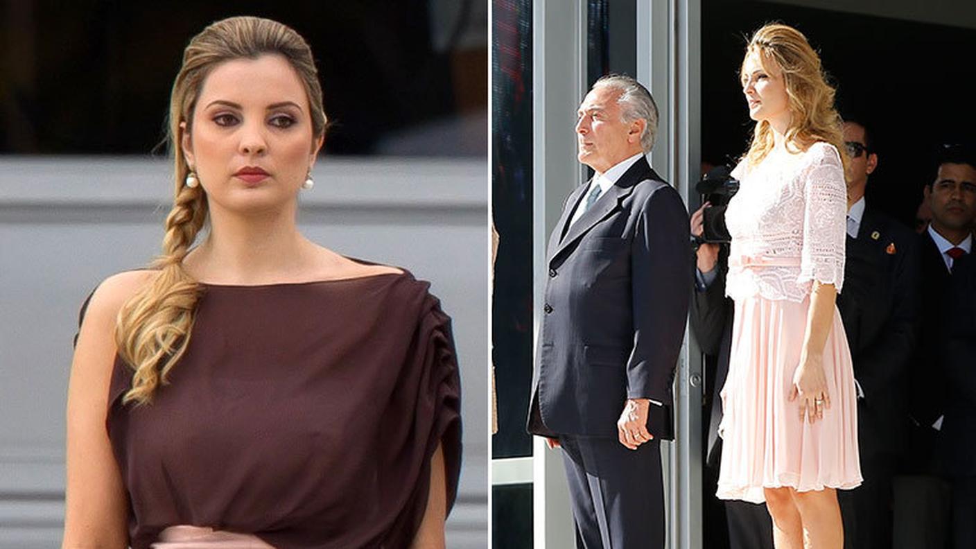 Marcela Temer con il marito Michel
