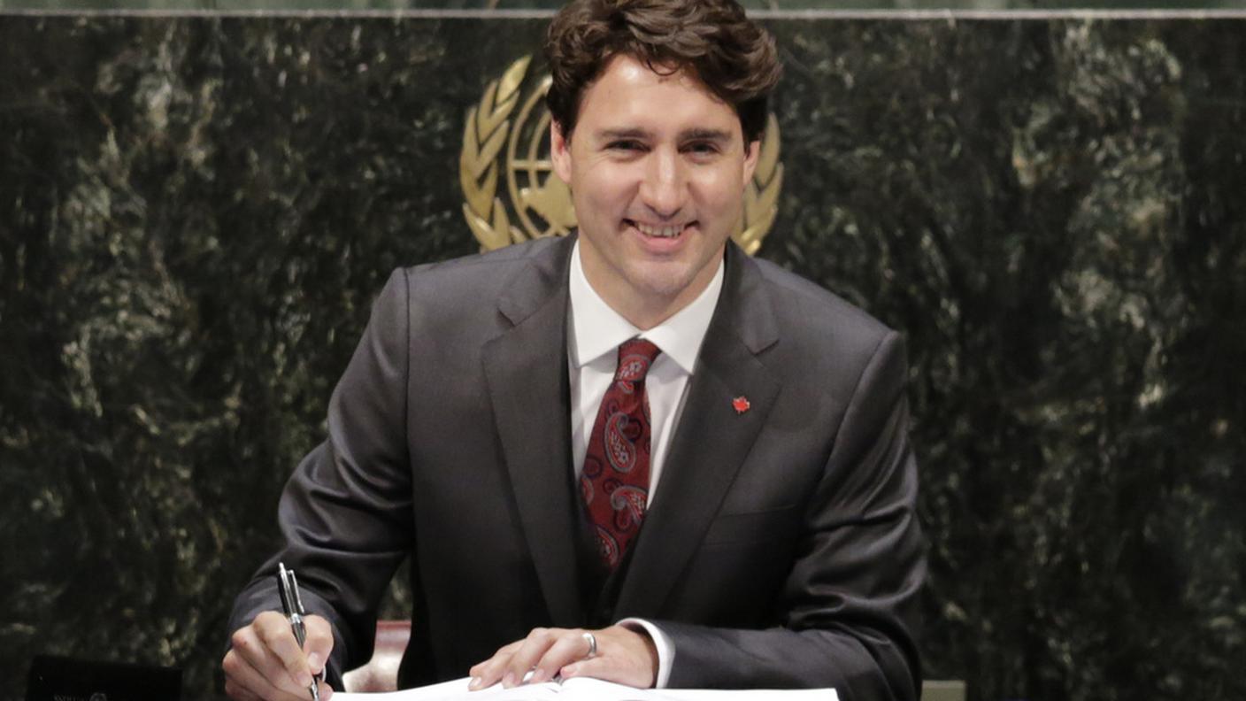 Il primo ministro canadese Justin Trudeau