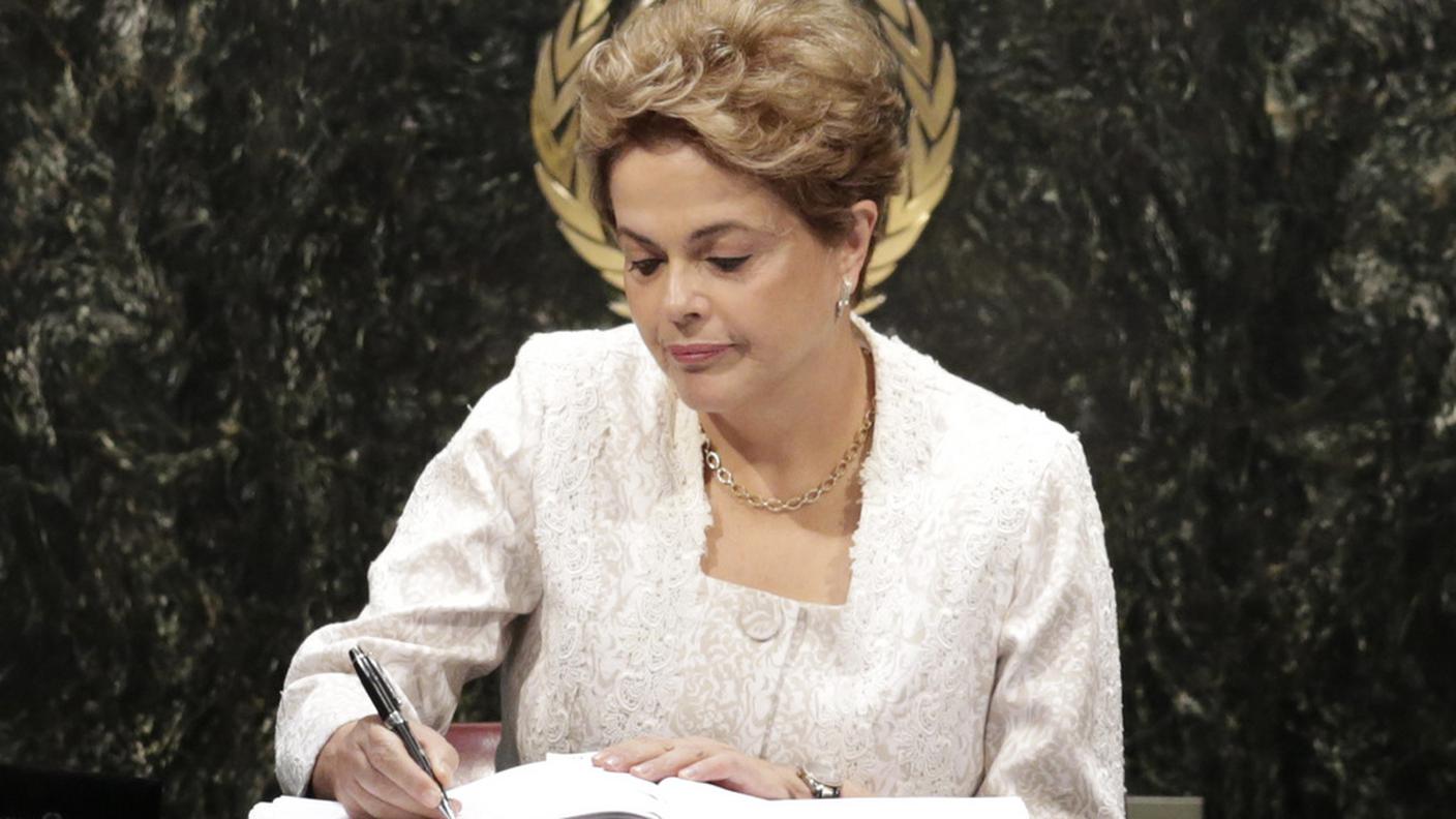 La presidente brasiliana Dilma Rousseff