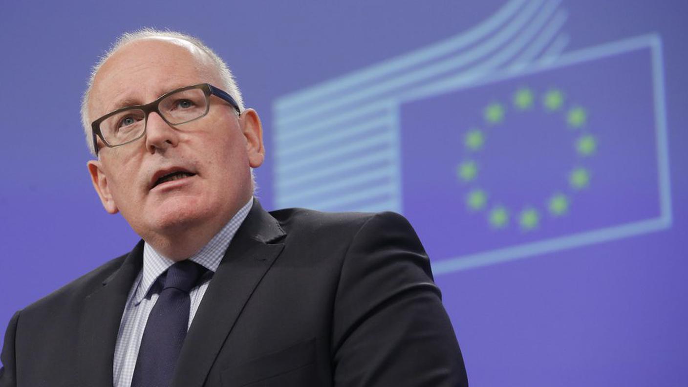 Frans Timmermans, vice presidente della Commissione europea