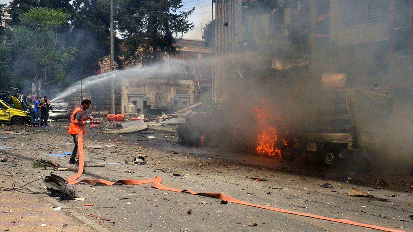 Aleppo, 3 maggio - Un ospedale bombardato