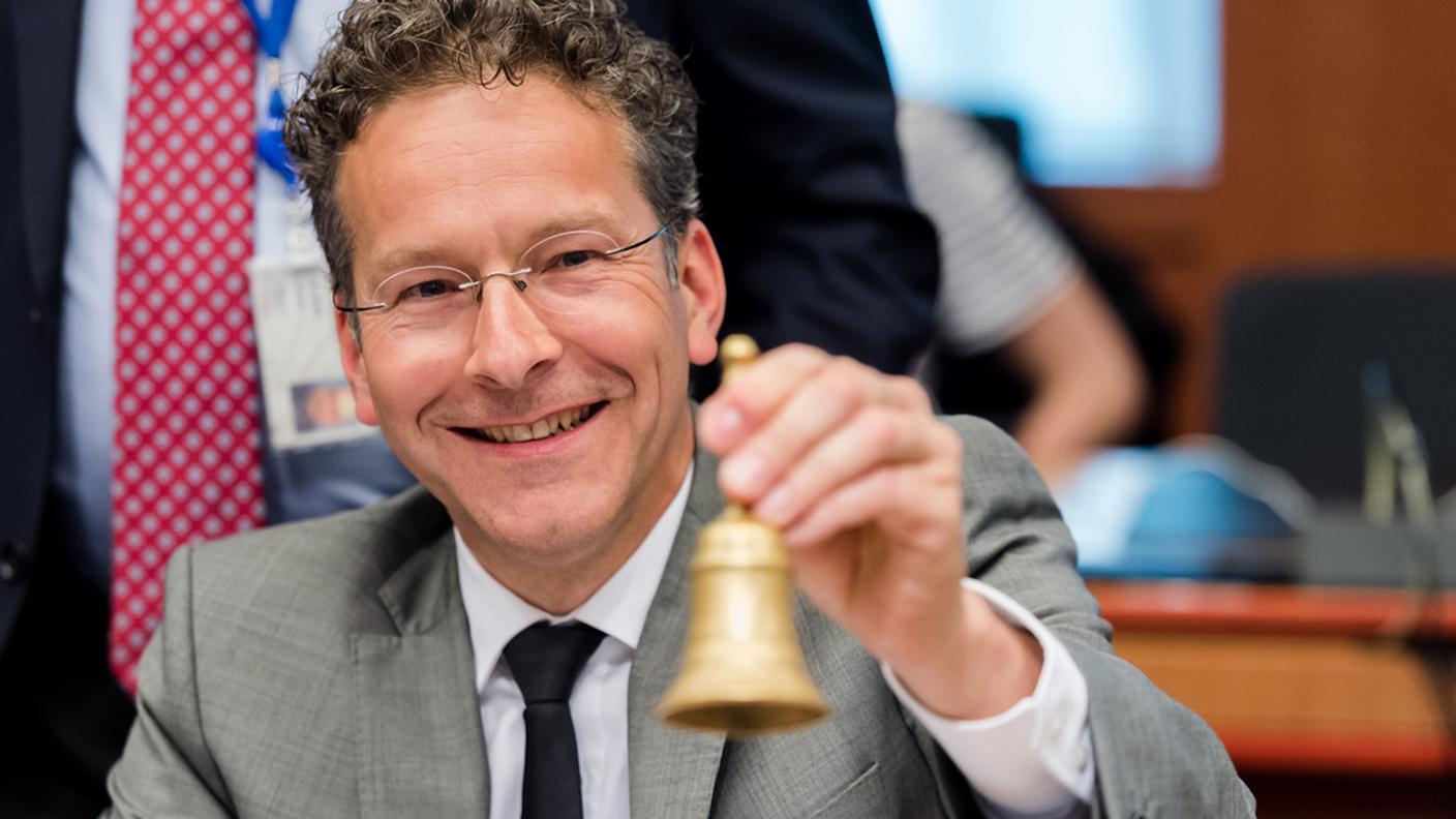 Jeroen Dijsselbloem, presidente dell'Eurogruppo, centro di coordinamento che riunisce i ministri delle finanze dei 19 Stati membri che adottano l'euro