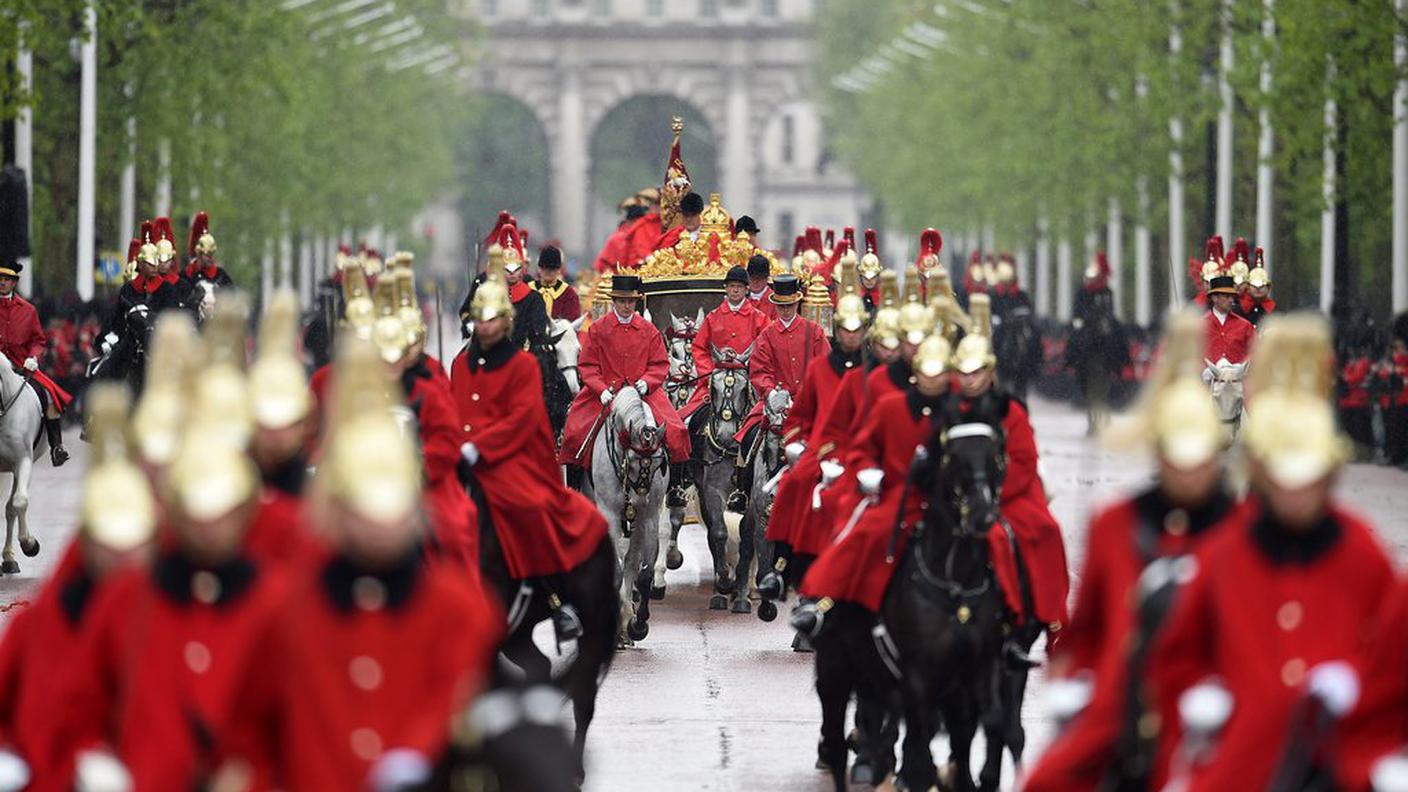 Il percorso da Buckingham Palace a Westminster