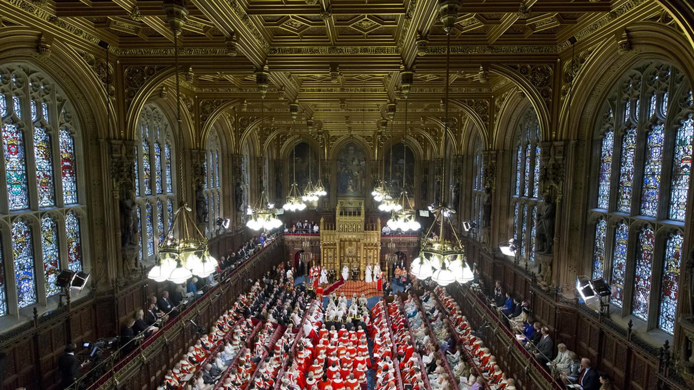 La sala del Parlamento