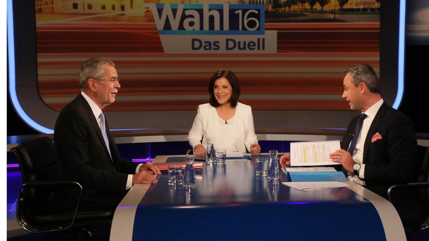 Va in scena il duello alle urne tra Alexander Van der Bellen (a sin.) e Norbert Hofer