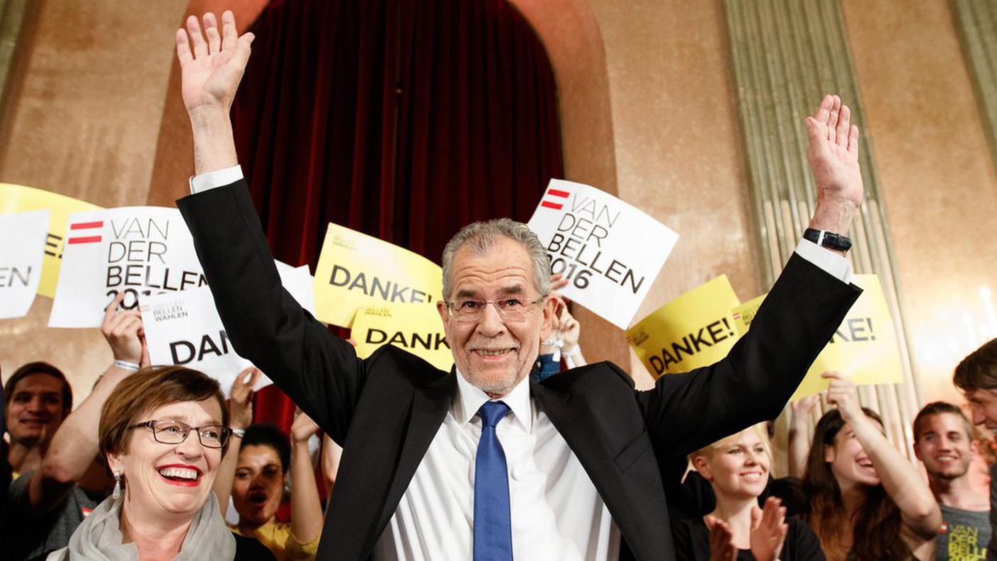 L'ecologista Alexander Van der Bellen