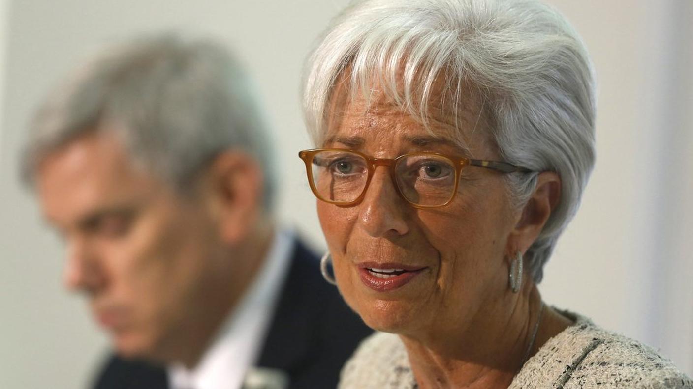 La direttrice dell'FMI, Christine Lagarde