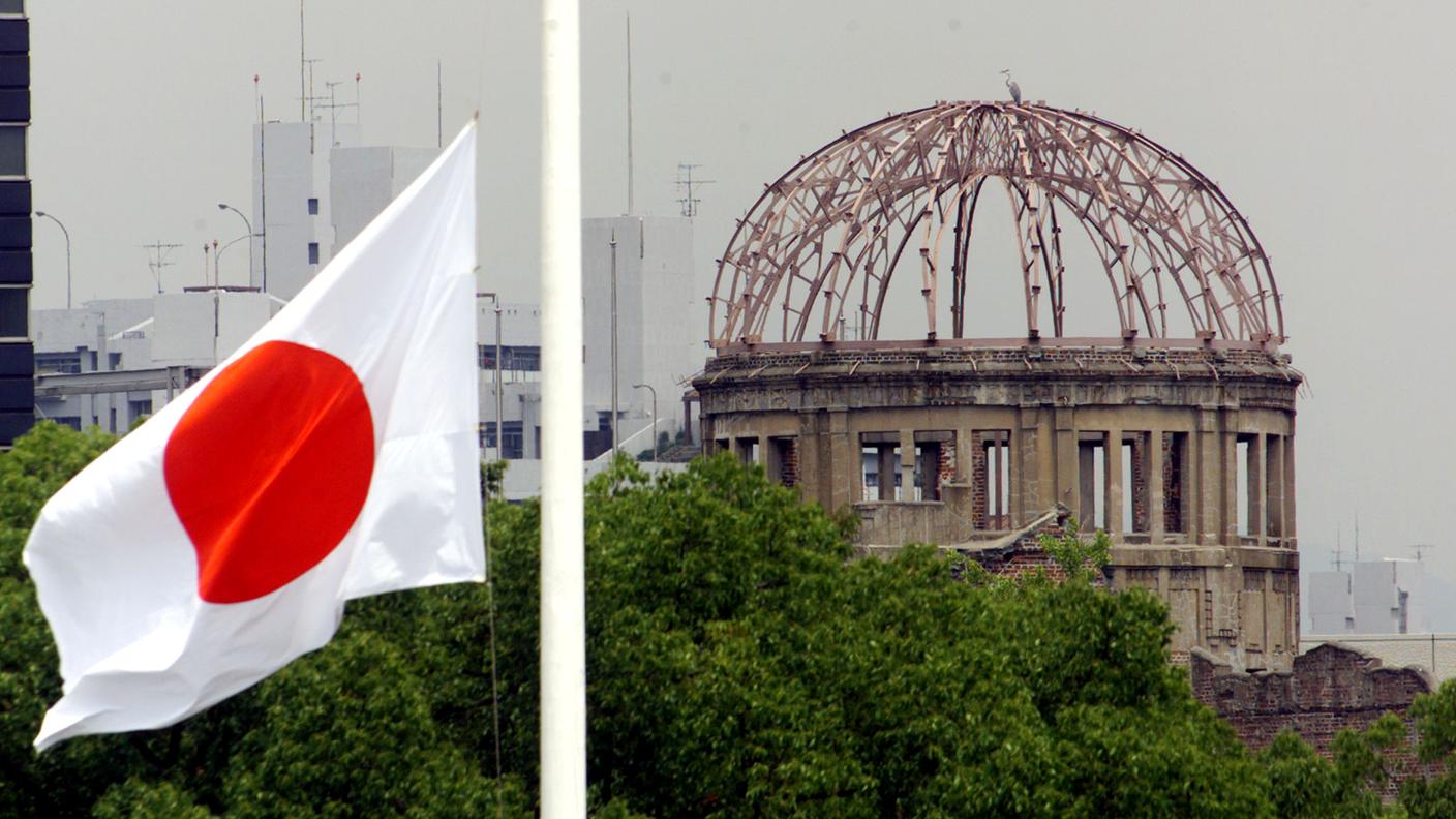 Il monumento per la pace a Hiroshima