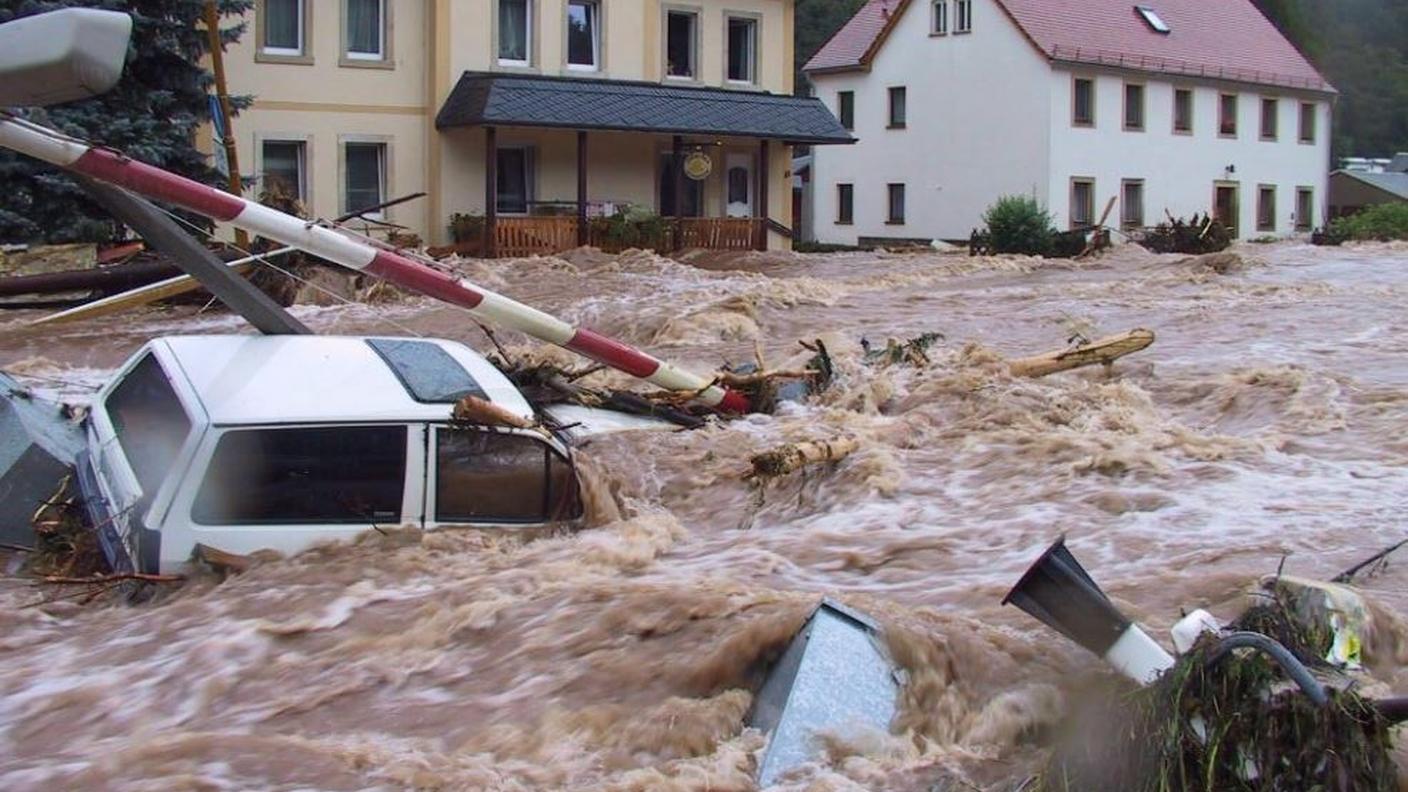 La violenza dell'acqua